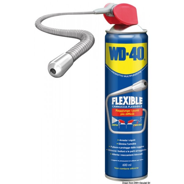 Lubrificante multifunzionale WD-40 Flexible 600 ml  - N°2 - comptoirnautique.com
