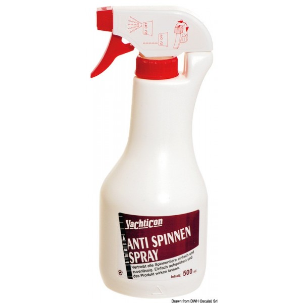 Spinnenbekämpfungsmittel Spray YACHTICON 500 ml - N°1 - comptoirnautique.com