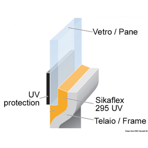 SIKAFLEX 295 nero UV 300 ml - N°2 - comptoirnautique.com
