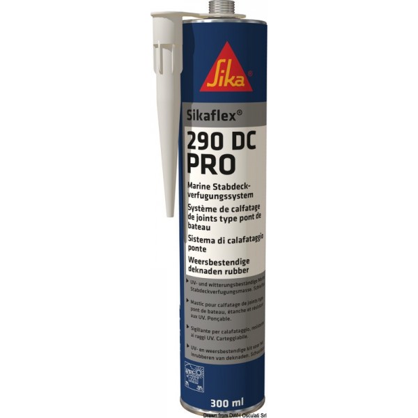 SIKAFLEX 290 DC PRO nero 300 ml - N°1 - comptoirnautique.com