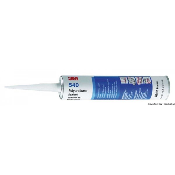 Polyurethane sealant 540 Power Line white 310 ml - N°1 - comptoirnautique.com