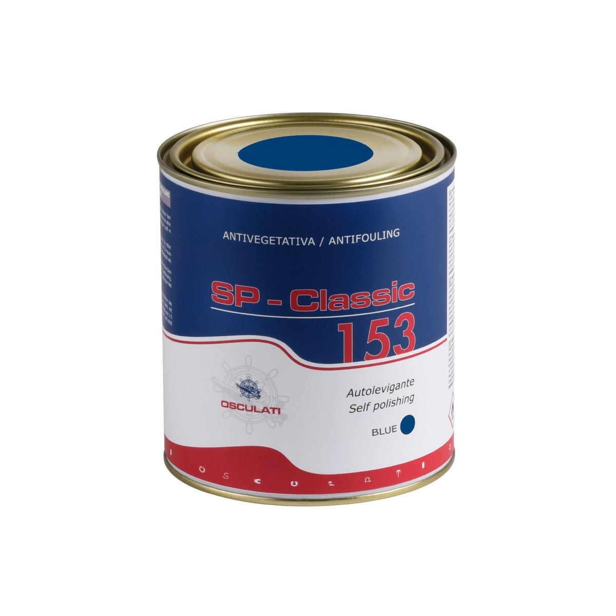 Osculati Anti-incrustante auto-polimento SP Classic 153 azul 0,75 l OSC ...