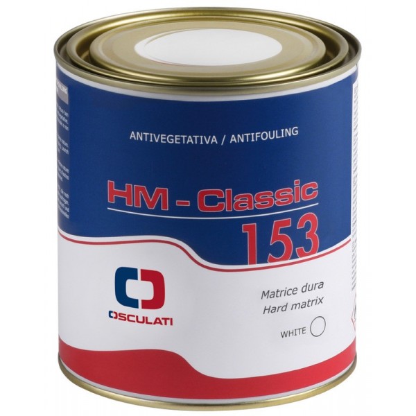 Hartmatrix-Antifouling HM Classic 153 weiß 0,75 l - N°1 - comptoirnautique.com