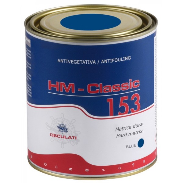 HM Classic 153 antivegetativo de matriz dura azul 0,75 l - N°1 - comptoirnautique.com 