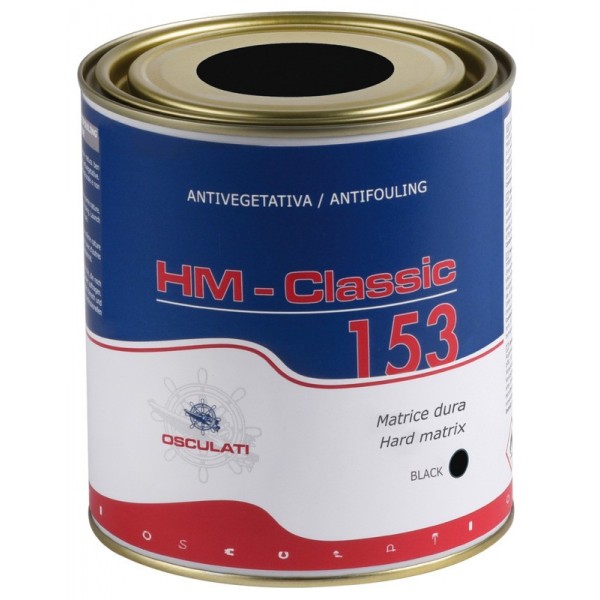 HM Classic 153 black hard matrix antifouling 0.75 l - N°1 - comptoirnautique.com