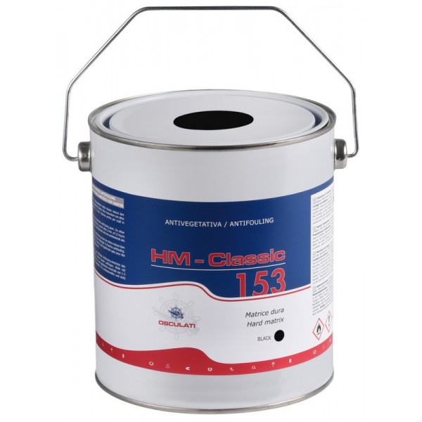 HM Classic 153 nero 2,5 l antivegetativa a matrice dura - N°1 - comptoirnautique.com