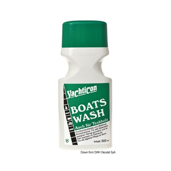 Detergente YACHTICON Bio Boat Wash 500 ml - N°1 - comptoirnautique.com 