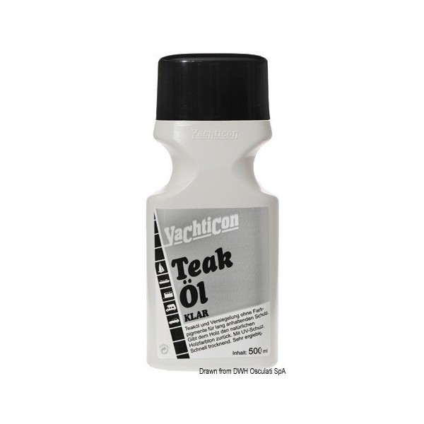 YACHTICON Olio di teak Claear 500 ml - N°1 - comptoirnautique.com
