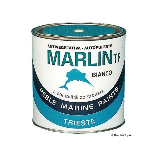 Antifouling Marlin TF blanc 2,5 l  - N°1 - comptoirnautique.com