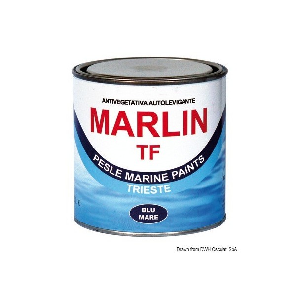 Antifouling Marlin TF black 2.5 l - N°1 - comptoirnautique.com