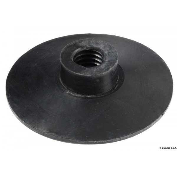 Asta per bandiera diritta nera da 75 mm - N°1 - comptoirnautique.com