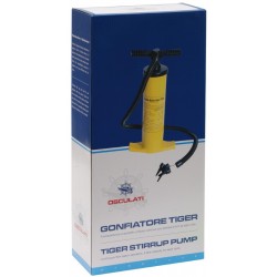 Tigre malabarista con...