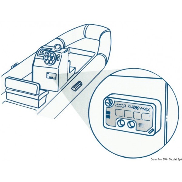 BRAVO Kit di gonfiaggio Turbo Max 12 V - N°2 - comptoirnautique.com