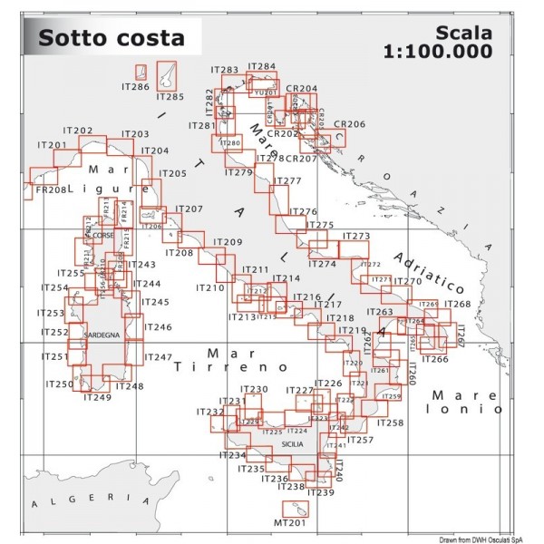 Carte Navimap IT251-IT252  - N°1 - comptoirnautique.com