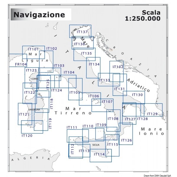 Scheda Navimap IT134-IT135  - N°1 - comptoirnautique.com