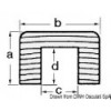 Profil cache-câble teck  - N°1 - comptoirnautique.com