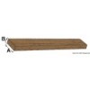 Latte teck 150x15mm 2 m  - N°1 - comptoirnautique.com