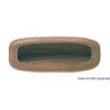 Maniglia ovale in teak da 81 mm - N°1 - comptoirnautique.com