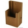 VHF teak stand 122x34x40 mm - N°1 - comptoirnautique.com