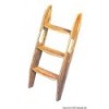 Scala a 3 gradini in teak 101 cm - N°1 - comptoirnautique.com