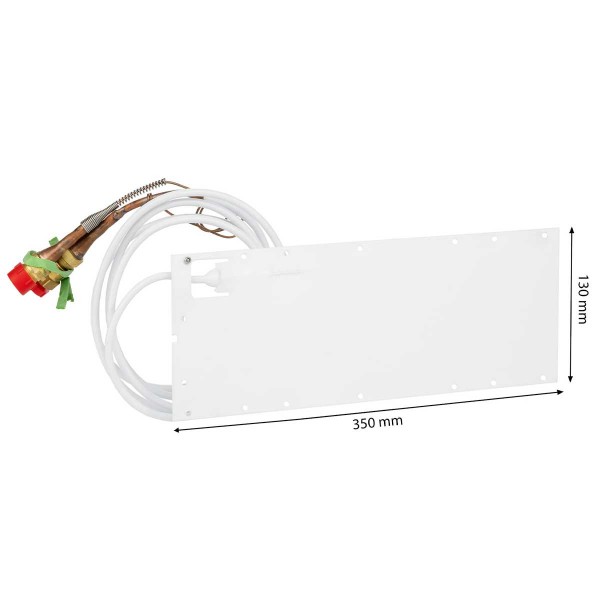 dimensions Évaporateur plat 60 L pour groupe froid - N°2 - comptoirnautique.com