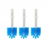 Replacement toilet brush heads (x3)