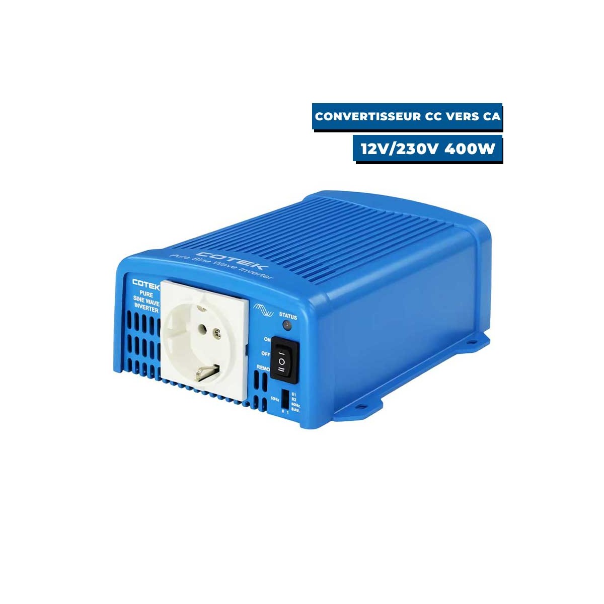 Convertisseur 12V/230V 400W