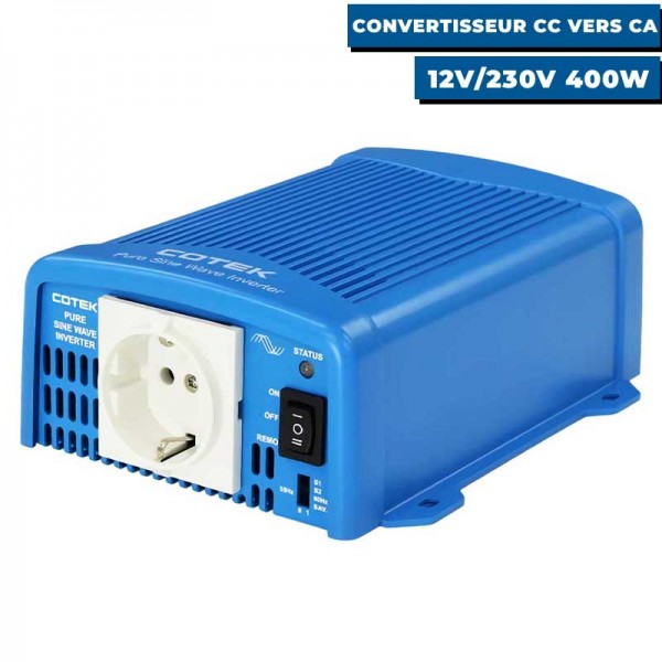 Convertisseur 12V/230V 400W - N°1 - comptoirnautique.com