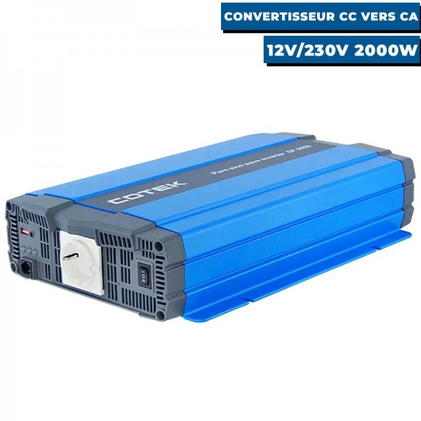 Convertisseur pur sinus 12V/230V 2000W - N°21 - comptoirnautique.com