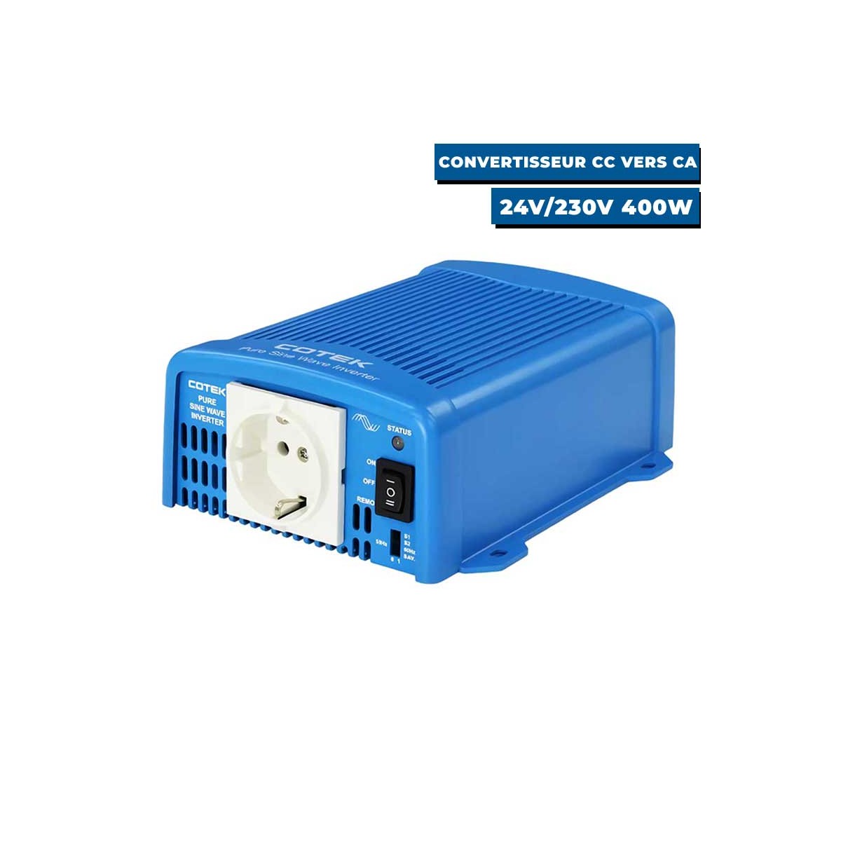 Convertisseur 24V/230V 400W