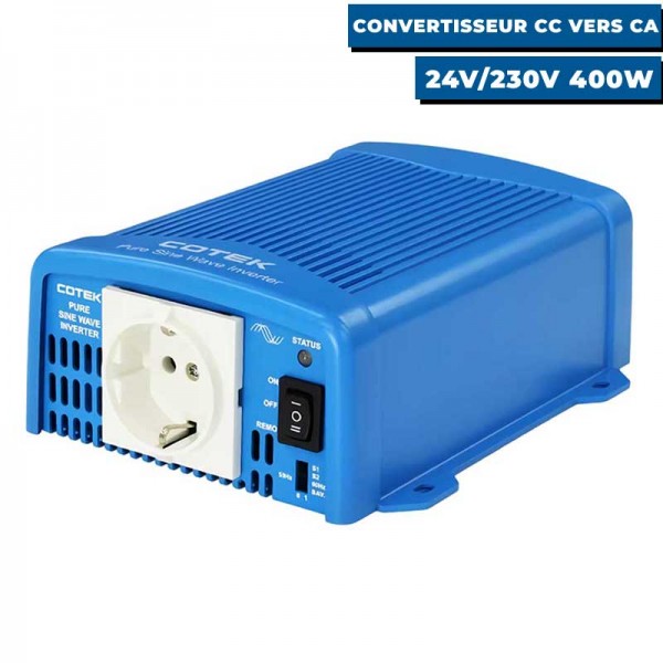 Convertisseur 24V/230V 400W - N°1 - comptoirnautique.com