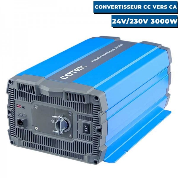 Convertidor 24V/230V 400W - N°22 - comptoirnautique.com
