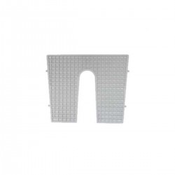 External sloping panel...