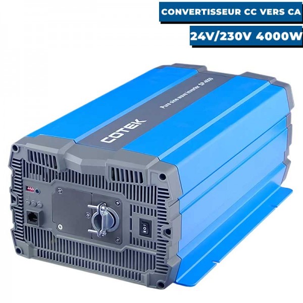 Convertidor 24V/230V 400W - N°28 - comptoirnautique.com