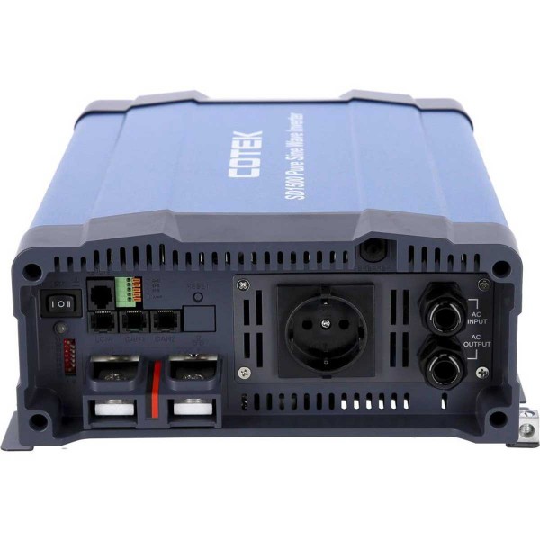 Convertisseur pur sinus 12V/230V 1500W avec relais de transfert de face - N°3 - comptoirnautique.com 