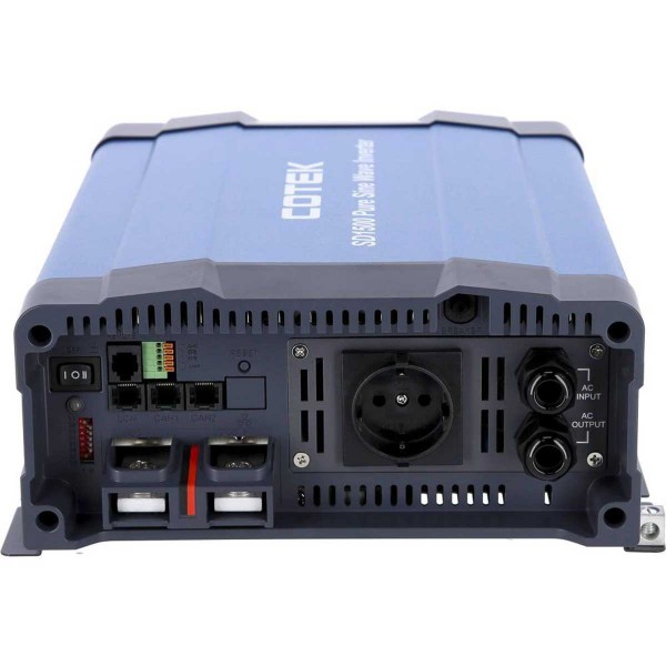 Convertisseur pur sinus 12V/230V 1500W avec relais de transfert de face - N°3 - comptoirnautique.com