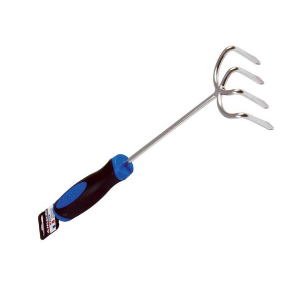 Artiglio a 4 denti in acciaio inox con impugnatura in PVC - N°1 - comptoirnautique.com