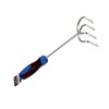 4-prong stainless steel claw, pvc handle - N°1 - comptoirnautique.com 