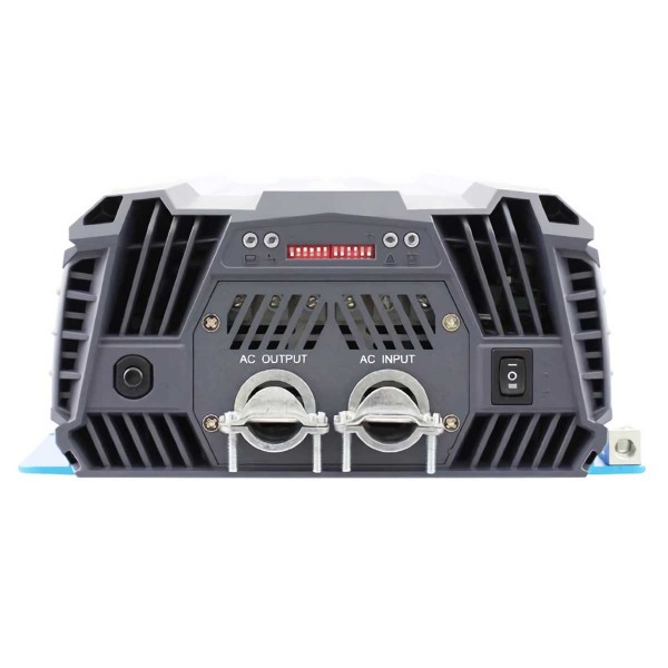 Combiné chargeur / convertisseur 24V/230V 1200W 25A avant - N°3 - comptoirnautique.com