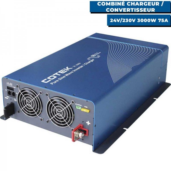 Cargador/convertidor combinado 24V/230V - N°11 - comptoirnautique.com