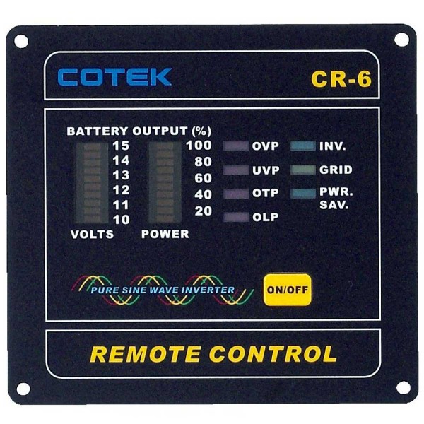 Controlo remoto CR-6 12V - N°1 - comptoirnautique.com 
