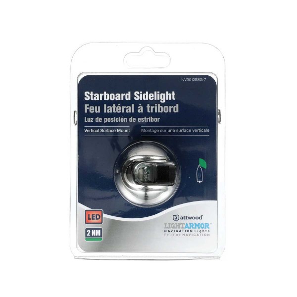 Luce verticale di dritta a 12 V - N°7 - comptoirnautique.com