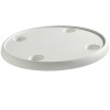 610 mm white round composite table - N°1 - comptoirnautique.com