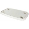 Mesa rectangular blanca de composite 760x460 mm - N°1 - comptoirnautique.com