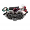 Kit jet ski 4'' - Sistema áudio - Altifalantes cónicos pretos à prova de água