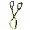 Elastic lanyard - 2 Twist Lock carabiners