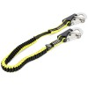 Elastic lanyard - 2 stainless steel carabiners - N°2 - comptoirnautique.com