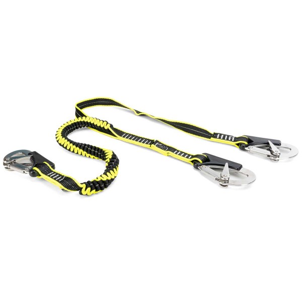 Cordino elastico - 3 moschettoni in acciaio inox - N°1 - comptoirnautique.com