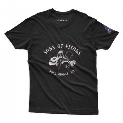 T-shirt Garmin dos back