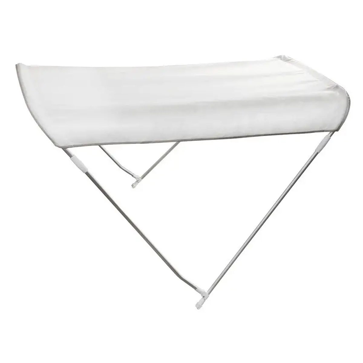 Bimini pliable 2 arceaux blanc 130/140 cm - Osculati